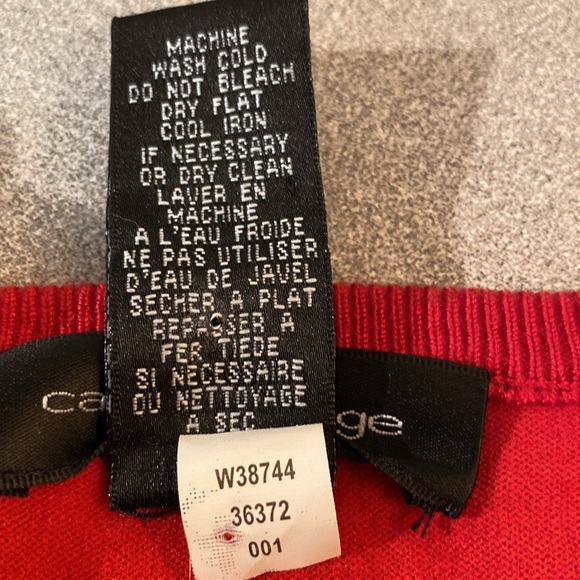 Cable & Gauge - 3/4 sleeve Sweater. Size XL - Picture 4 of 8